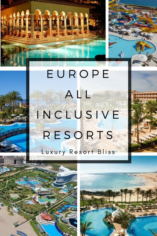 Luxury Amenities at Affordable All-Inclusive Resorts in Europe